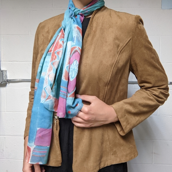 Sheer Polyester Scarf - Picture 2 of 3